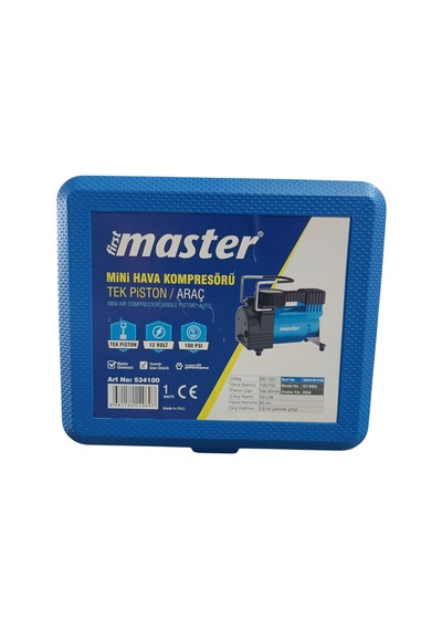 Arac Kompresoru Tek Pıston 150 Psı 12 Volt Ergonomik Çantalı