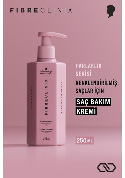 Fibre Clinix Renklendirilmiş Saçlar İçin Bakım Kremi 250ml Vibrancy