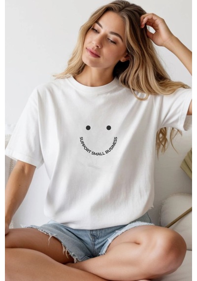 Freedom Storee Unisex Oversize 24/1 Penye Dtf Baskılı Tişört - Dtf269 Çok Renkli