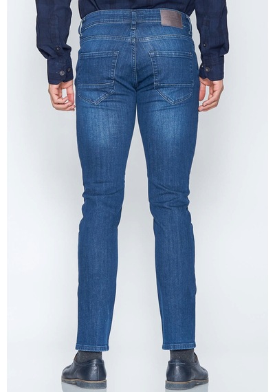 Cazador Dırty Dark Wash Erkek 5 Cep Parker Denim Pantolon