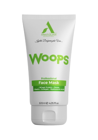 Anatolian İnternational  Woops Yüz Maskesi 120 ML