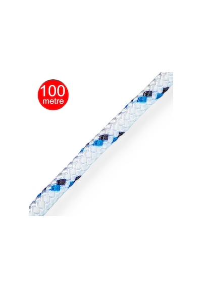 Aletçantam 1.kalite İskota Örgü Halat 3 Mm Çadır Tente Branda Eşya Bağlama Şakül Denizci İpi -100 M
