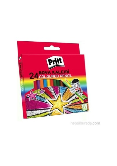 Pritt Kuruboya Uzun 24'lü Karışık