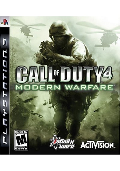 Call Of Duty 4 Modern Warfare PS3 Oyun