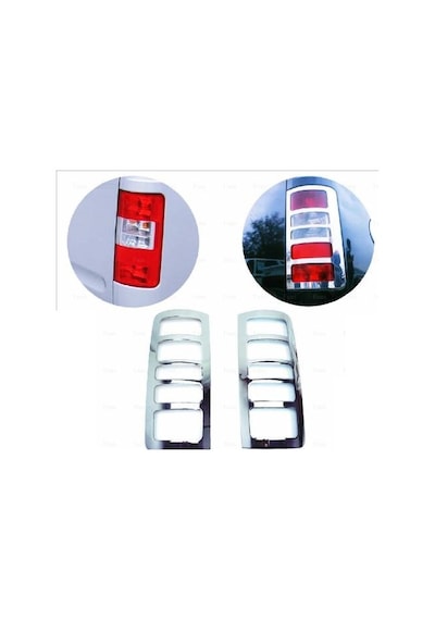 Ebal Otomotiv Ford Connect Krom Stop Çerçeve 2 prç. 2002-2009 P. Çelik