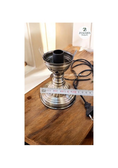 Camsız Masa Lambası Aparatı Kahverengi - 721483674 Kahverengi