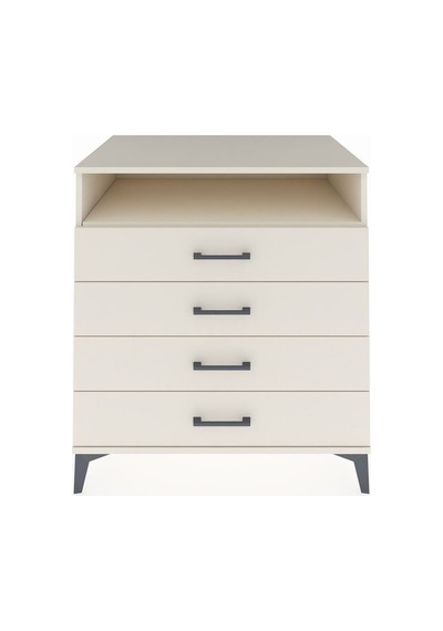 Kronos Şifonyer Tek Raflı 4 Çekmeceli 88x59x96 Aytaşı-aytaşı Aytaşı
