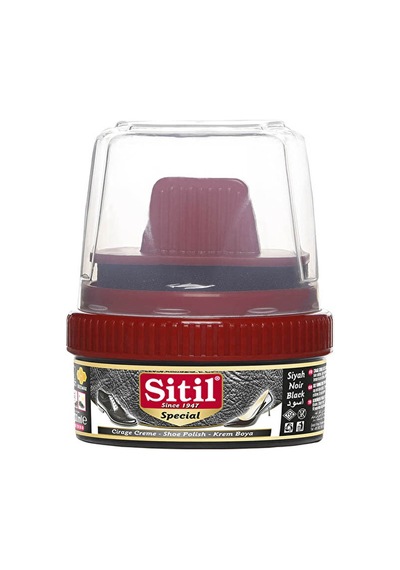 Öz 2 Adet Sitil Ayakkabı Boyası Krem Premium 100 G Siyah Renkli
