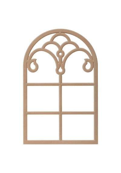 Rafhomestore C9 ( 65X100 Cm ) Duvar Çerçeve Ham Mdf Ahşap