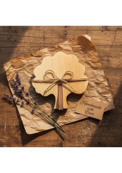Simdale Wood İsimli Dekoratif Ahşap Meşe Ağacı - Modüler Kaideli