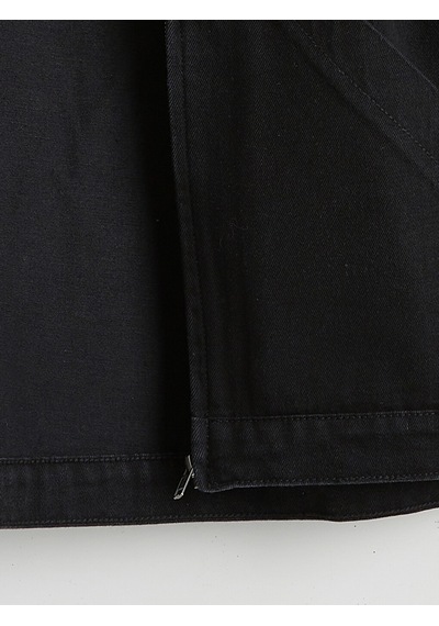 Lcw Jeans Siyah Rahat Kalıp Kapüşonlu Erkek Jean Mont