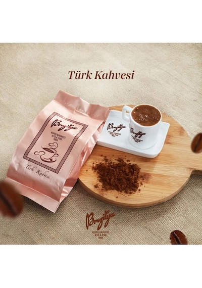 Brezilya Kuru Kahveci Atila Pak Orta Kavrulmuş Türk Kahvesi 4 x 100 G