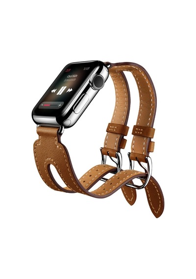 Ally Apple Watch 7-8 41mm 6-5-4 40mm Çift Kayış Kordon Kayış 3-2-1 38mm- 5775