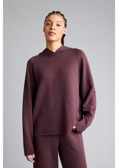 Defacto Standart Fıt Kapüşonlu Modal Sporcu Sweatshirt G5309ax26spbn277 Kahve-bn277