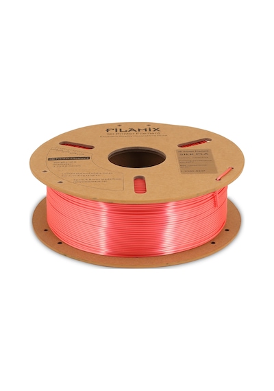 Filamix Pla Sılk Mercan Pembesi Filament 1,75mm 1kg - Bisiparisver