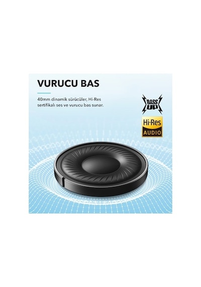 Anker Soundcore Q21i Nc Bluetooth Kablosuz Kulaklık - Aktif Gürültü Önleyici Anc - 40 Saate Varan