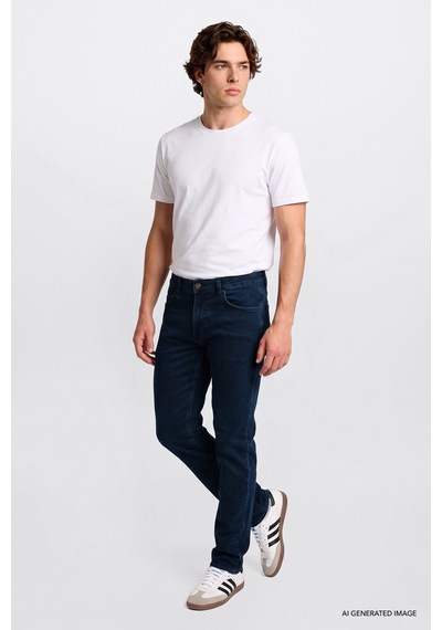 Lee Daren Straight Fit Pamuklu Esnek Erkek Jean Pantolon Ml70700026cp Lacivert