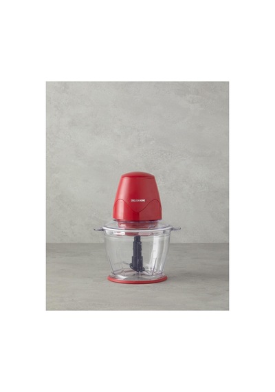 Plastik Doğrayıcı Rondo 500 W Kırmızı Renk Eng Lish Home