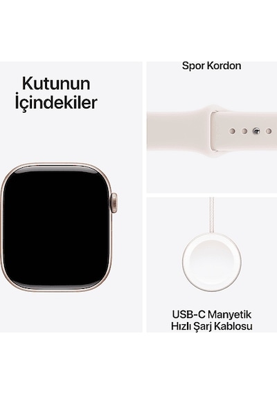 Apple Watch Series 11 Gps 42 MM MEU04TU/A Akıllı Saat (Distribütör Garantili)