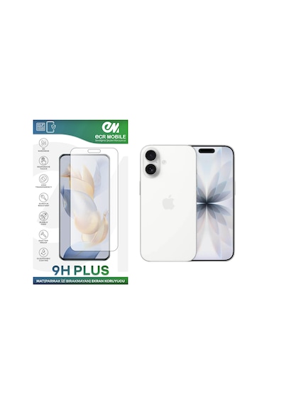 Apple Uyumlu   iPhone 17 İle Ekran Koruyucu Mat Parmak İzi Bırakmayan Esnek Nano Kırılmayan