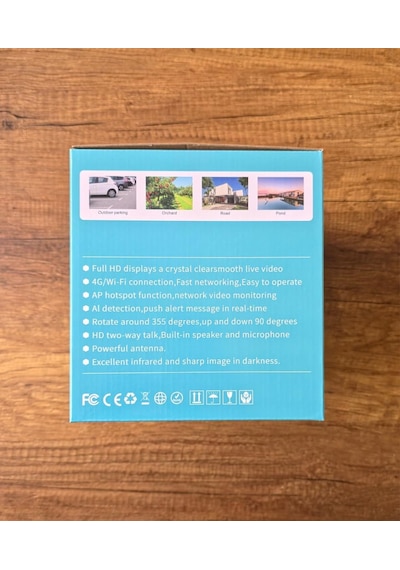 Icampro Icp-r66w 3 Kameralı 9mp Wifi Kamera V380 Pro