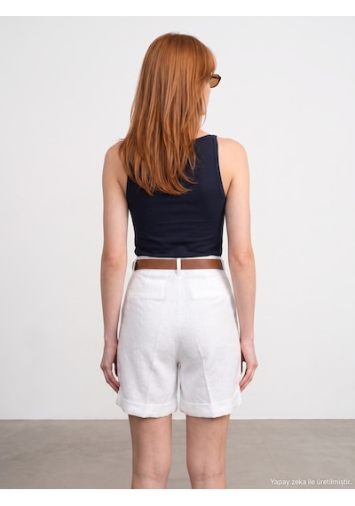 Dilvin 21048 Halter Yaka Top-k.lacivert
