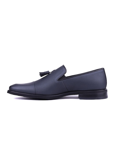 Shoetyle - Hakiki Deri Mat Siyah Erkek Klasik Ayakkabı - 900-4702-1472