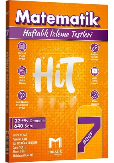 2027 Mozaik Yayınları 7. Sınıf Matematik Hit 32 Deneme