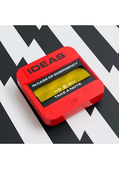 Mustard Emergency Şeffaf Yapışkanlı Not Kağıdı