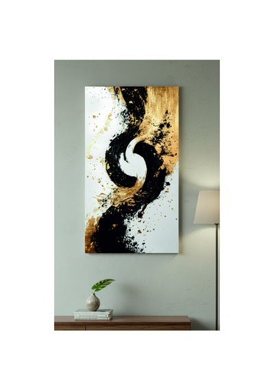 Soyut Siyah Gold Kanvas Tablo Modern Duvar Dekoru Premium Salon Ofis Tablosu %100 Pamuk Kanvas Altın Altın Soyut Siyah Gold Kanvas Tablo Modern Duvar Dekoru Premium Salon Ofis Tablosu %100 Pamuk Kanvas Altın Altın