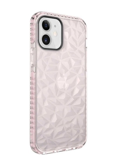 Apple Uyumlu iPhone 12 Kılıf Zore Buzz Kapak Pembe