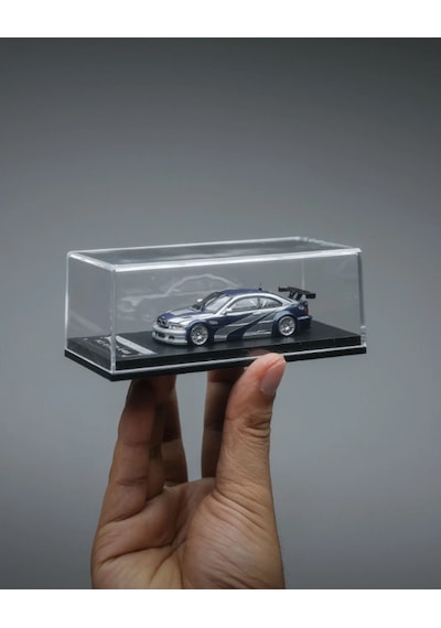 Mj Model 1/64 Bmw M3 Gtr E46 Need For Speed Most Wanted Pleksi