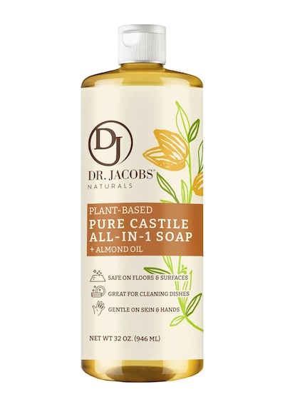 Dr. Jacobs Naturals Badem Özlü Çok Amaçlı Bitkisel Kastil Sabun 946ml