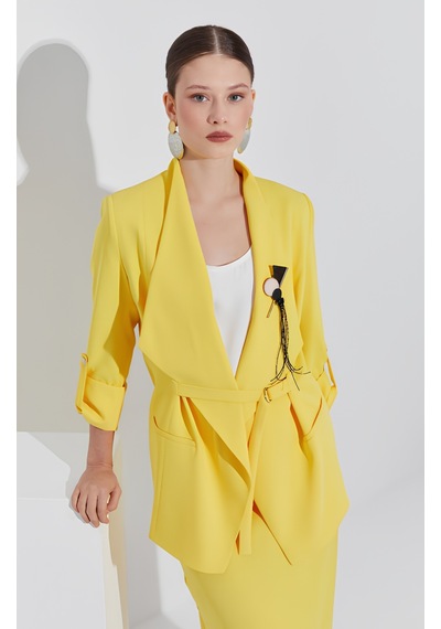 25hy6003 Hukka Ceket Sari
