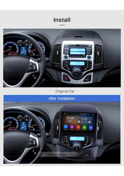 Hyundaı İ30 A/c 2009-2012 Uyumlu Multimedya Navigasyon Usb Kamera Carplayer