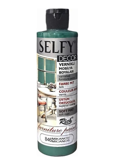 Rich Selfy Decor Vernikli Boya 240Cc - Mikanos 846