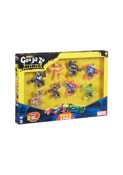 GJM02000 GooJitSu Marvel Minis 8li Paket