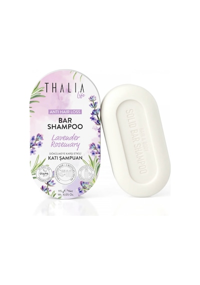 Thalia Dökülme Karşıtı Etkili Katı Şampuan 115 G