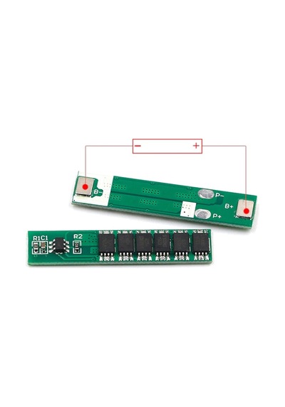Bakayelektronik-1S 15A 3.7 V 18650 Lityum Li-Ion Bms Pil Koruma Modülü