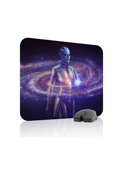Mass Effect Kaymaz Dikişli Kauçuk Oyuncu Mousepad V4 - 48x40 Xl Gaming Mouse Pad Fare Altlığı