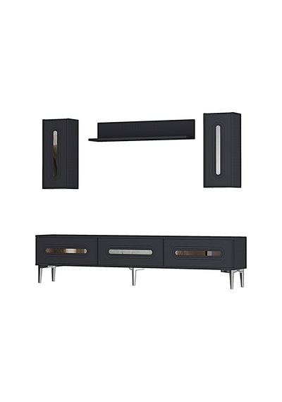 Tvr1804as - Rany Tvr180 Ünitesi Takım Antrasit-sılver 180cm