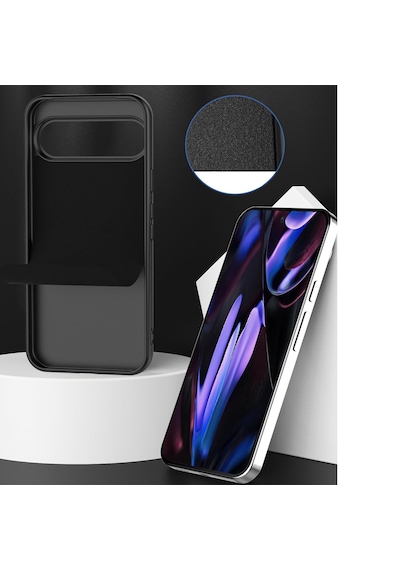 Google Pixel 9 Pro Xl Campro Serisi Silikon Kılıf-al3427 Siyah