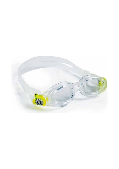 Aqua Sphere Moby Kid Şeffaf Cam - Şeffaf/Lime Çerçeve - Şeffaf Etek Beyaz