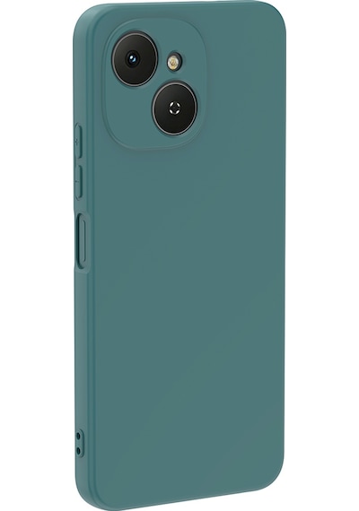 Tecno Spark 40c Kılıf Zore Mara Lansman Kapak - Koyu Yeşil