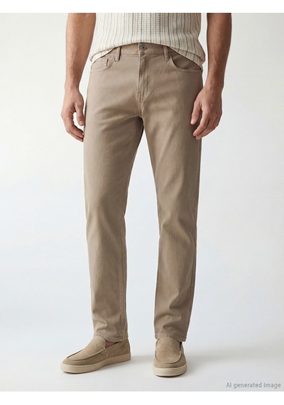 Lcwaıkıkı Classic Kahverengi Standart Kalıp Erkek Chino Pantolon