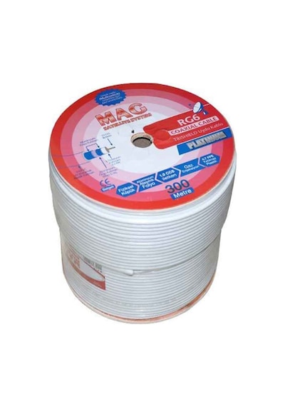 Mag Platinum Trishield 300 Metre Anten Kablosu