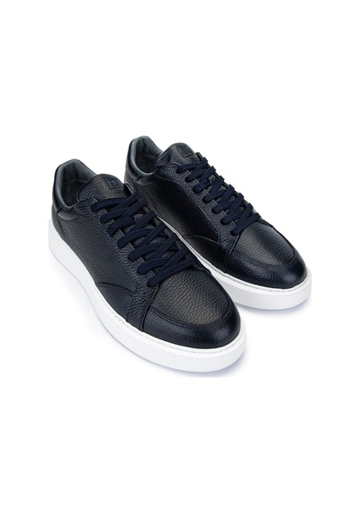 Tamer Tanca Erkek Hakiki Deri Lacivert Sneakers & Spor Ayakkabı 04 3522 Erk Ayk Sk24-25 Lacı Fltr Lacivert