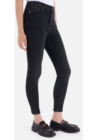 Colins 760 Diana Süper Slim Fit Yüksek Bel Dar Paça Siyah Kadın Pantolon Cl1065322 Mavi