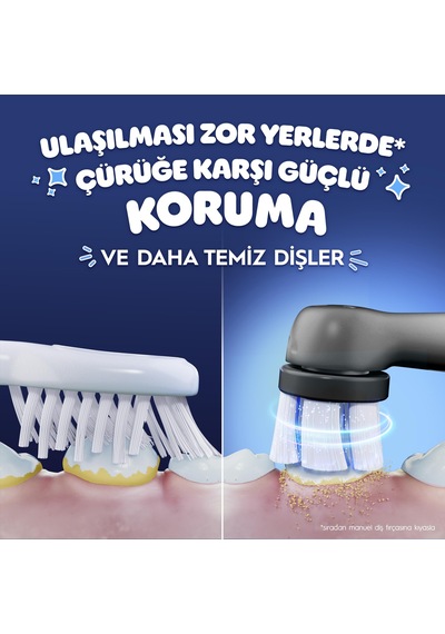 Oral-b İo Çocuk 6+ Marvel Spider Şarjlı Diş Fırçası Yedek Başlığı 4 Adet