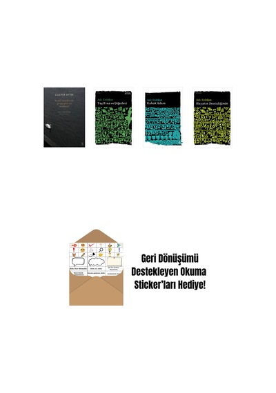 Aslı Erdoğan 4 Kitap Set + Okuma Sticker'ları
